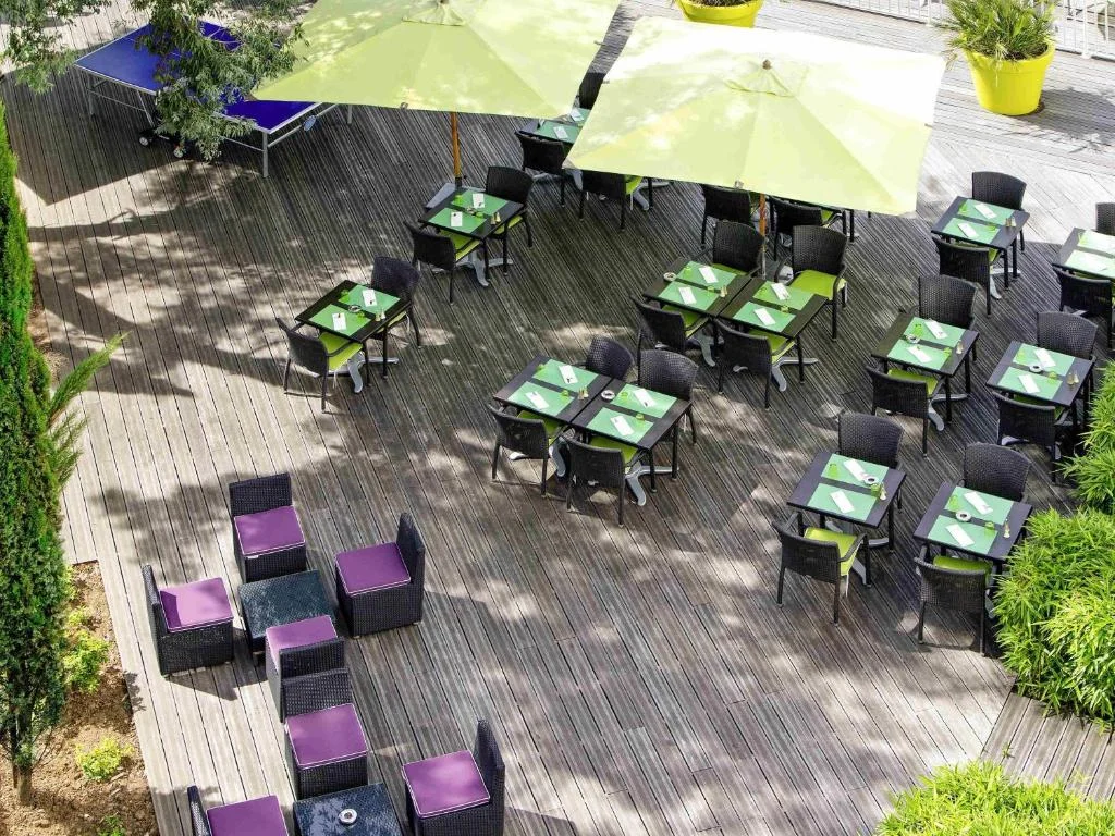 térasse Hôtel Novotel Paris Orly Rungis Aéroport
